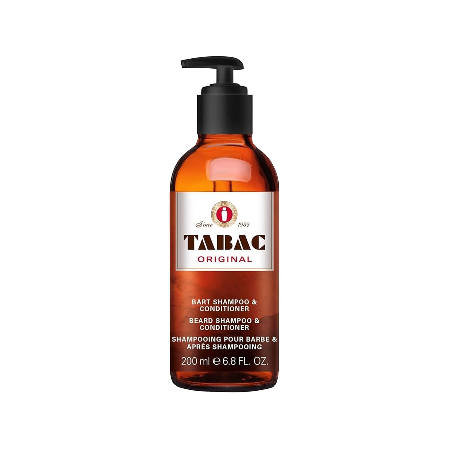 Tabac Original Beard Shampoo - 200ml Gentle Cleansing for Men's Beard Care Tabac Original Beard Shampoo for Men beard shampoo, Tabac Original, beard care products, men's grooming, beard cleansing, beard health, grooming routine, men's beard care, beard products