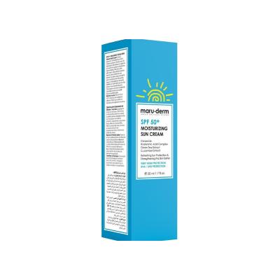 Maruderm SPF50+ Moisturizing Sunscreen Lotion - Vegan, Non-Comedogenic Sun Protection with Hyaluronic Acid Maruderm SPF50+ Sunscreen Lotion - Moisturizing & Vegan sunscreen lotion, moisturizing sun cream, SPF50+ sun protection, vegan skincare, non-comedogenic sunscreen, hyaluronic acid sunscreen, green tea extract benefits, cucumber extract skincare, sensitive skin sunscreen, daily sun protection, outdoor skincare, ethical skincare products