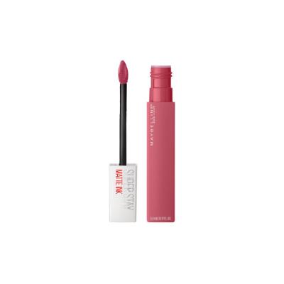 Maybelline New York Super Stay Matte Ink Liquid Matte Lipstick - 180 Revolutionary, Long Lasting Lip Color - Lipstick