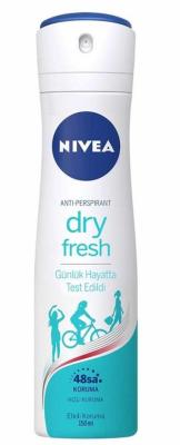 Nivea Dry Fresh Women's Deodorant Spray - 48-Hour Odor Protection, Long Lasting Dry & Fresh Feeling - 5.07 fl oz Nivea Dry Fresh Deodorant - 48 Hour Odor Protection Nivea deodorant, women's deodorant, spray deodorant, 48-hour deodorant, dry deodorant, fresh deodorant, long lasting deodorant, women's hygiene, odor protection, body odor control, deodorant spray, women's spray, body odor, sweat protection, hygiene, personal care, women's care, daily hygiene, freshness, confidence, moisturizing, skin care, dry 