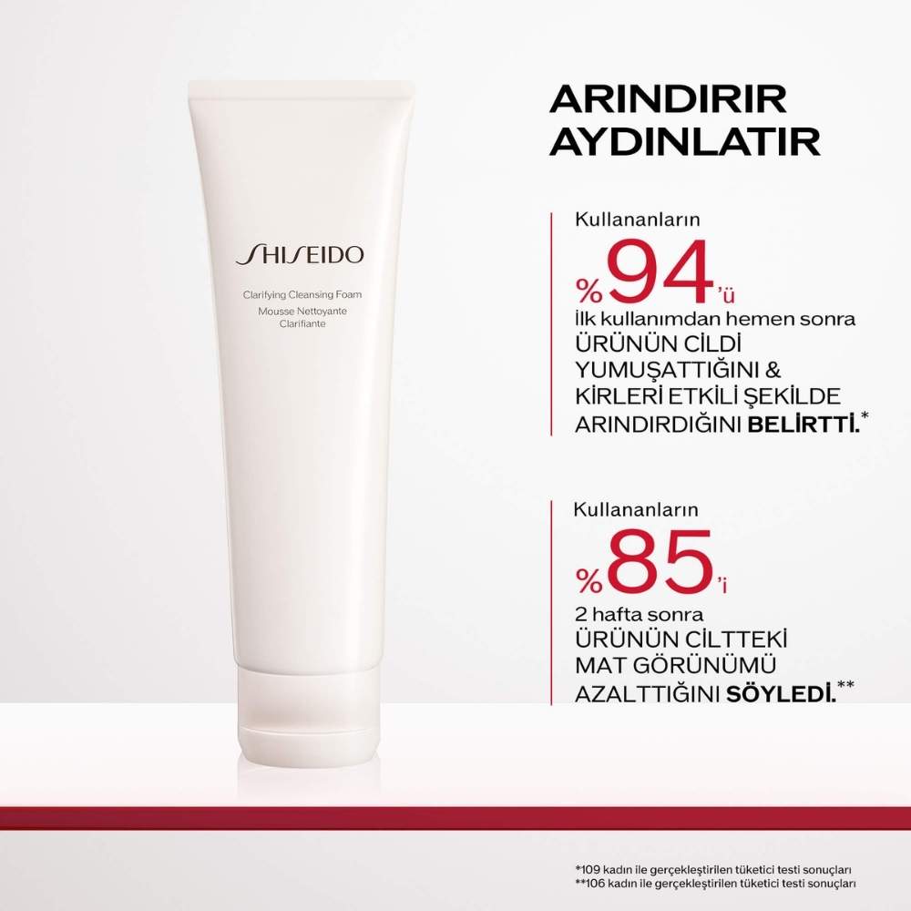 Shiseido Clarifying Cleansing Foam for Radiant Skin 125ml
