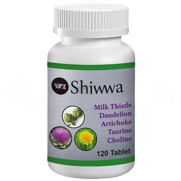 Shiwwa Milk Thistle & Artichoke Support Supplement 120 Tablets
