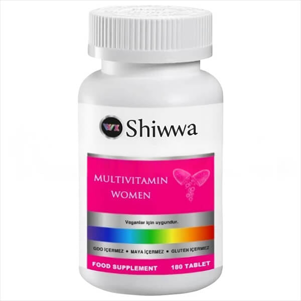 Shiwwa Multivitamin for Women Daily Support 180 Tablets