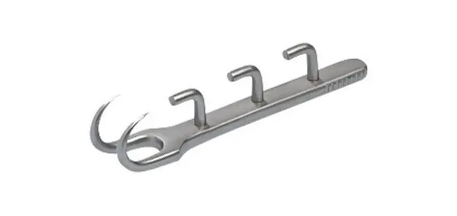 Kruuse Rumenotomy Hook Stainless Steel Fixation Tool 7 cm