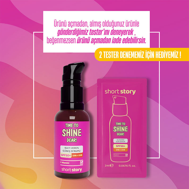 Short Story Time to Shine Dear SPF 50+ Vitamin C Serum 30 ml