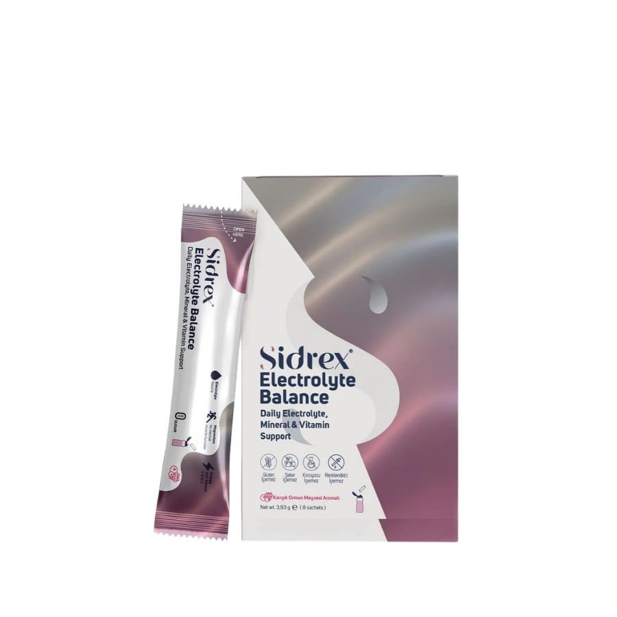 Sidrex Electrolyte Balance Hydration Support 8 Sachets