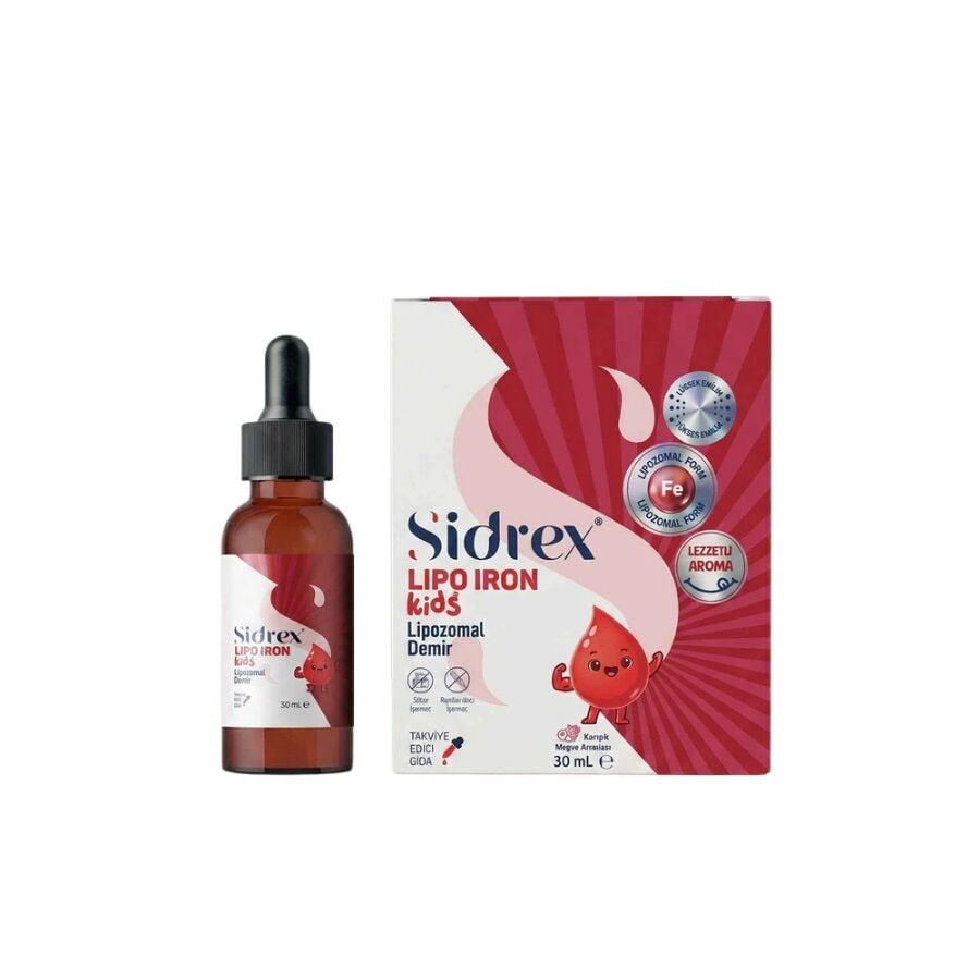 Sidrex Lipo Iron Kids Liposomal Iron Supplement 30 ml