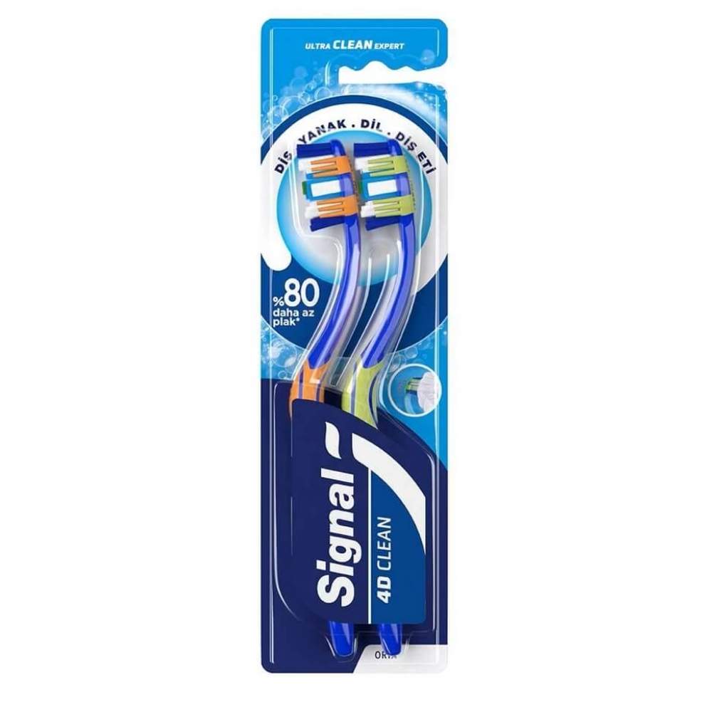 Signal 4D Clean Expert Toothbrush Duo Pack
