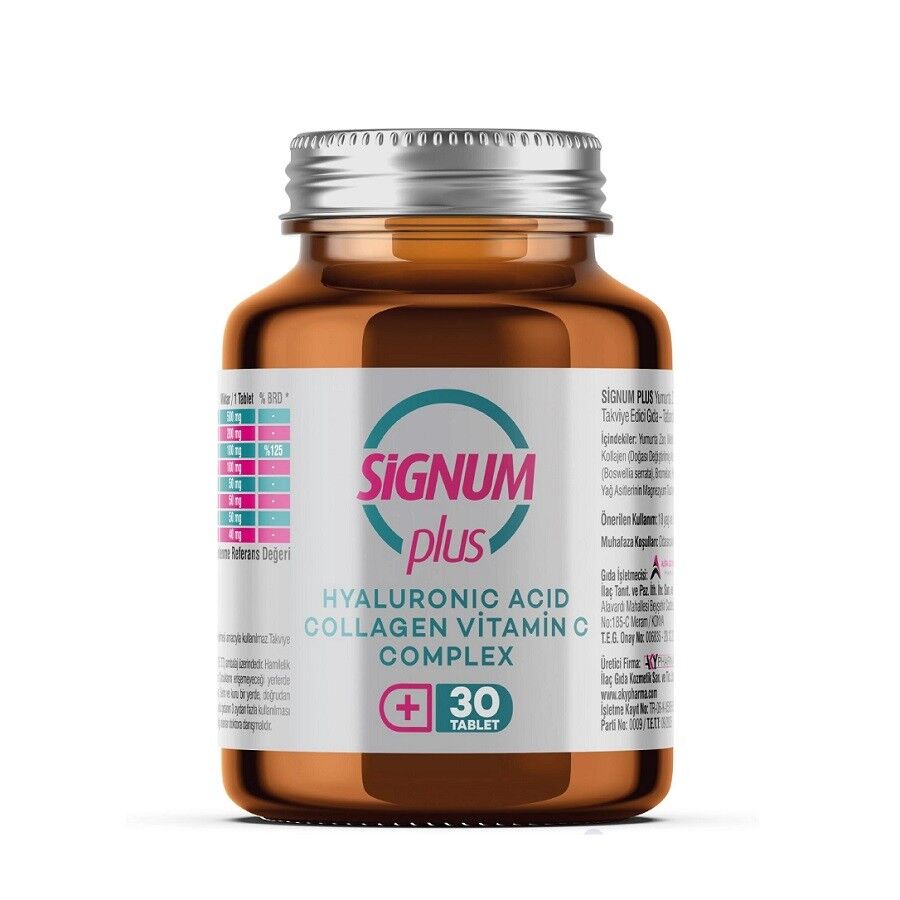 Alita Global Pharma Signum Plus Collagen & Vitamin C 30 Tablets