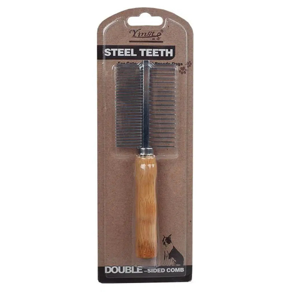 Yingte Double Sided Comb with Fine and Wide Teeth