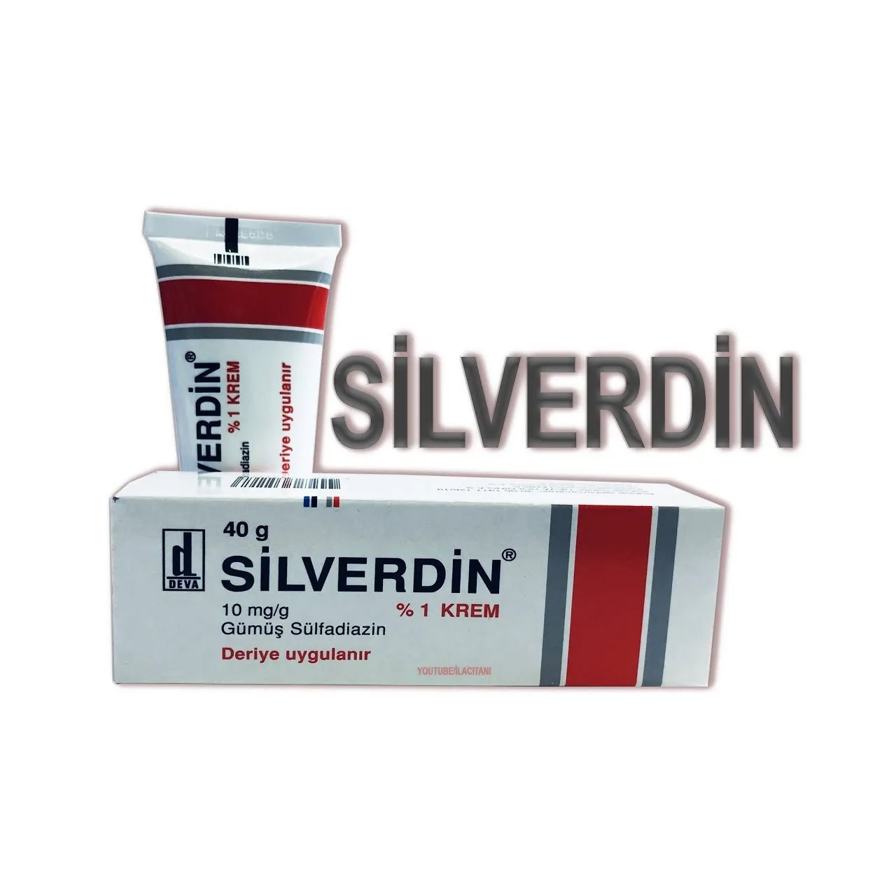 Silverdin Burn Cream packaging