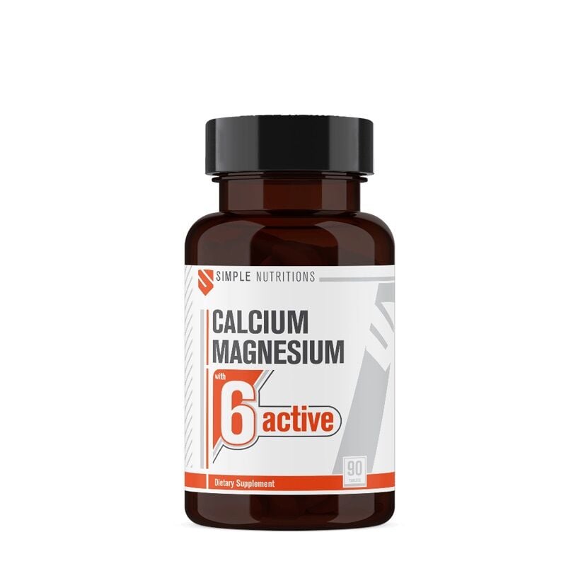 Simple Nutritions Calcium Magnesium 6-Active Supplement 90 Tablets