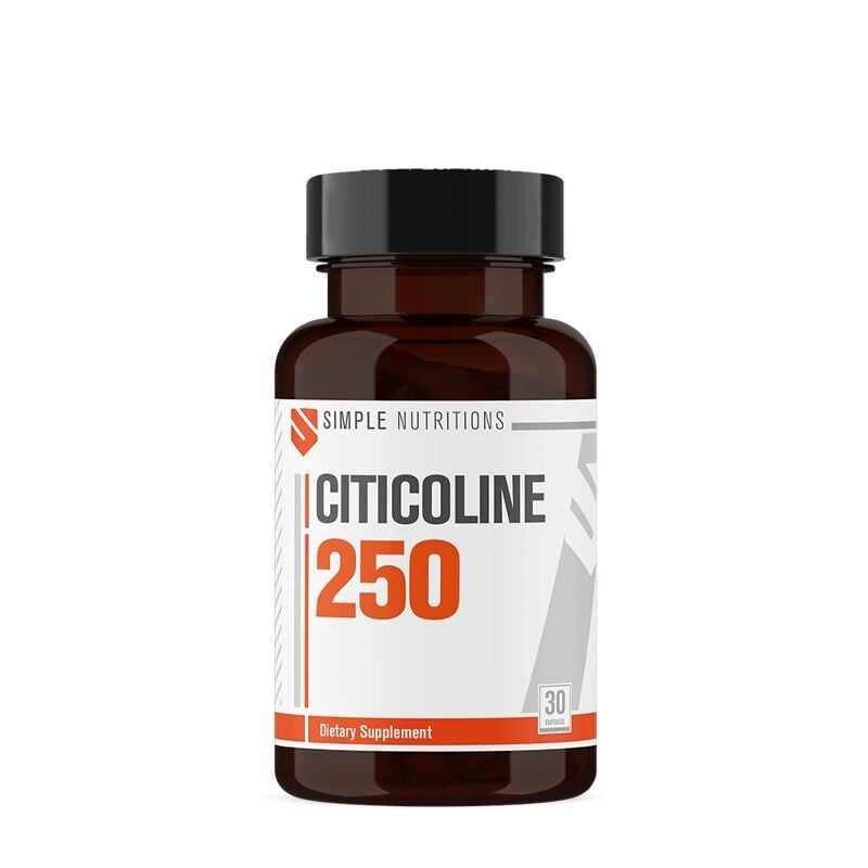 Simple Nutritions Citicoline 250 mg Dietary Supplement 30 Capsules