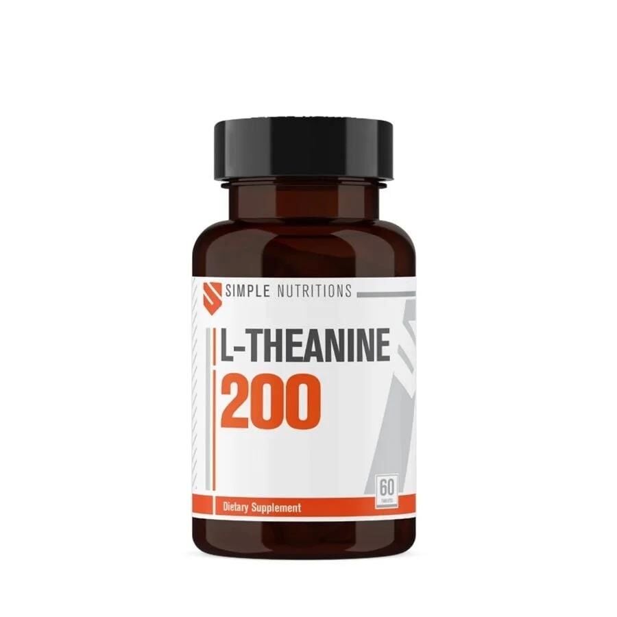 Simple Nutritions L-Theanine 200 mg Dietary Supplement 60 Tablets