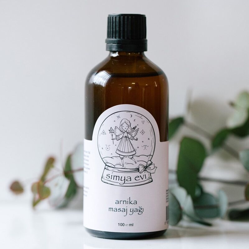 Simya Evi Arnica Massage Oil for Body & Muscle 100 ml
