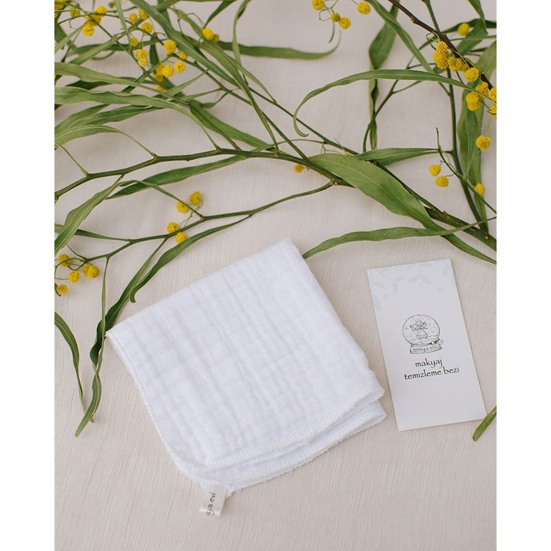 Simya Evi Muslin Makeup Remover Cloth Eco-Friendly Cotton