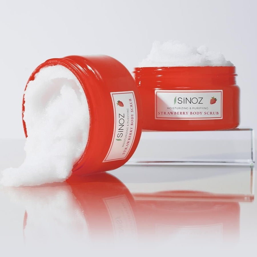 Sinoz Strawberry Body Peeling Nourishing & Purifying Scrub 300g