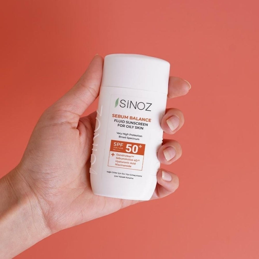 Sinoz SPF 50 Sebum Balancing & Brightening Face Sunscreen 50ml