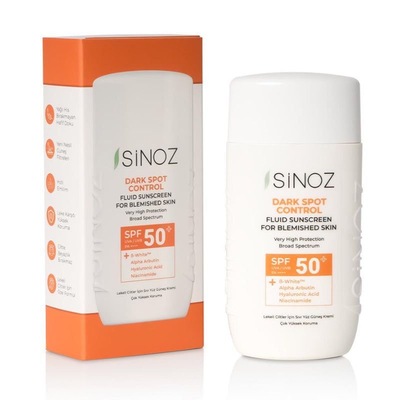 Sinoz SPF 50+ Liquid Sunscreen for Blemish-Prone Skin 50 ml