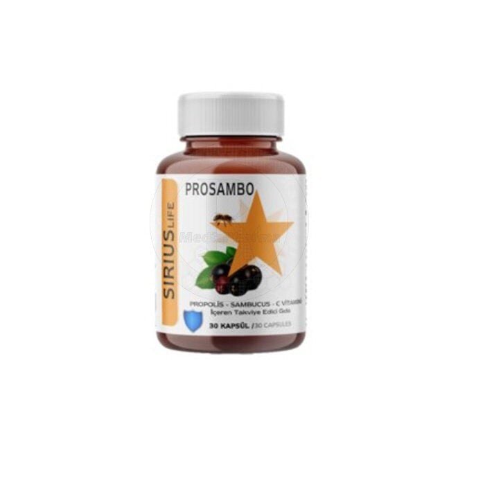 Sirius Life Prosambo Elderberry & Propolis Supplement 30 Capsules