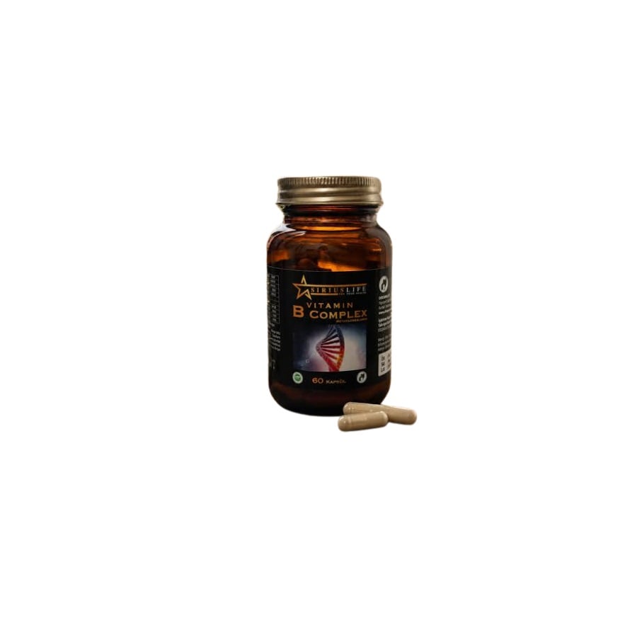 Dream Pharma Siriuslife B Complex Methylcobalamin 60 Capsules