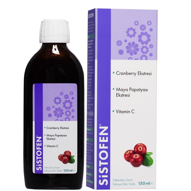 Beka Pharma Sistofen Syrup Cranberry & Vitamin C 150ml