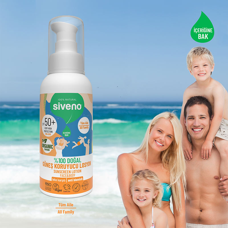Siveno Tamanu Oil Mineral SPF50 Sunscreen Lotion 100 ml