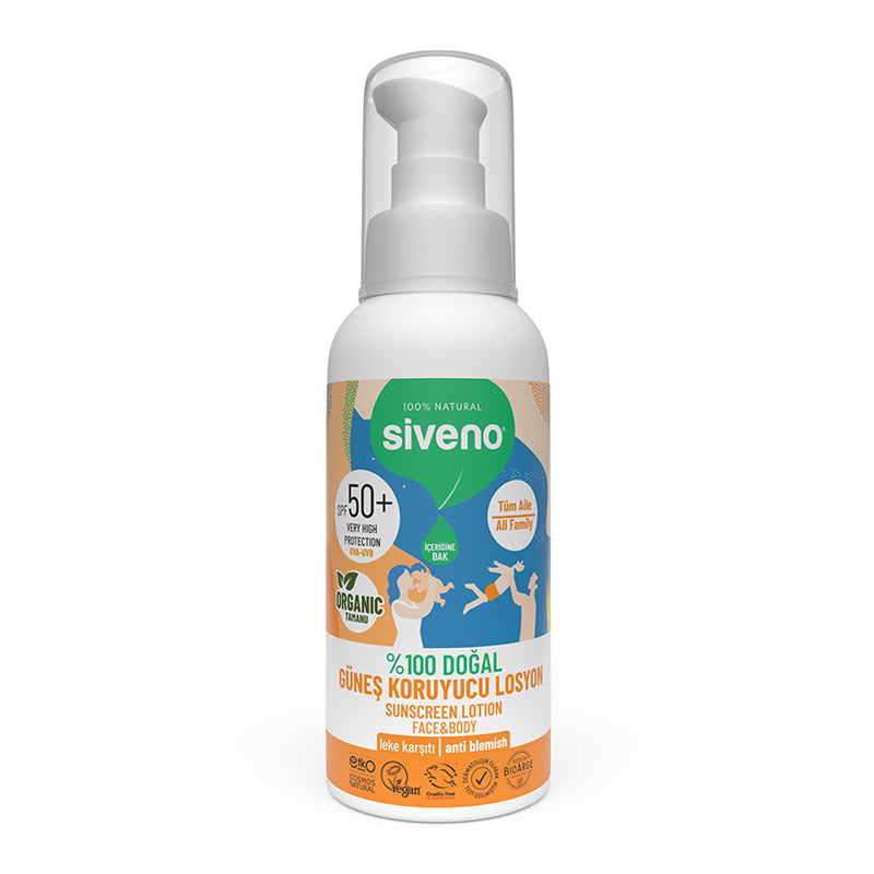 Siveno Tamanu Oil Mineral SPF50 Sunscreen Lotion 100 ml