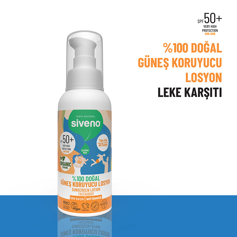 Siveno Tamanu Oil Mineral SPF50 Sunscreen Lotion 100 ml