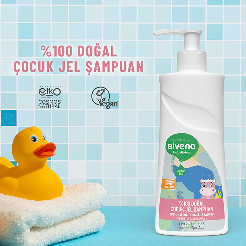 Siveno Natural Baby & Child Gel Shampoo with Calendula 325 ml