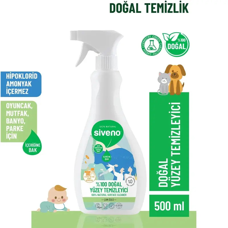 Siveno Natural Surface Cleaner with Pine Extract 500ml