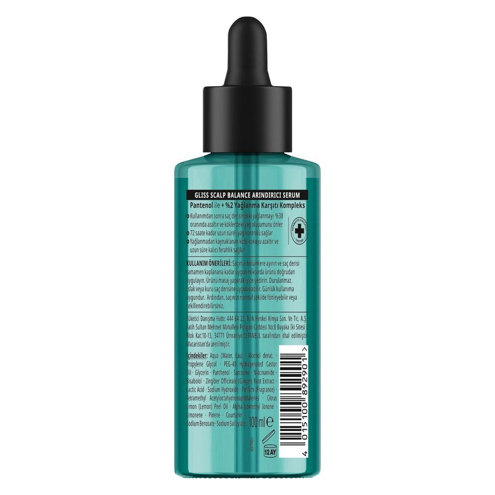 Gliss Scalp Balance Purifying Hair Serum for Oily Scalp 100 ml