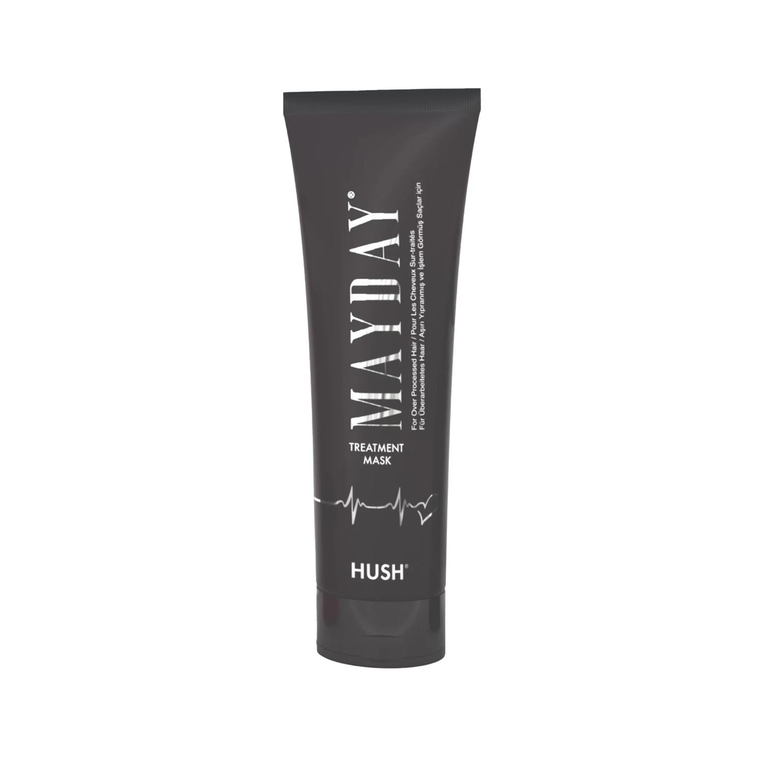 Hush Mayday Hair Mask for Damaged & Processed Hair - Nourishing Repair, 10.14 fl oz Hush Mayday Hair Mask - Repair Damaged Hair hair mask, damaged hair repair, processed hair care, hair nourishment, Hush Mayday hair mask, hair care products, hair treatment, hair repair mask, nourishing hair mask, hair health, hair maintenance, dry hair solution, damaged hair solution