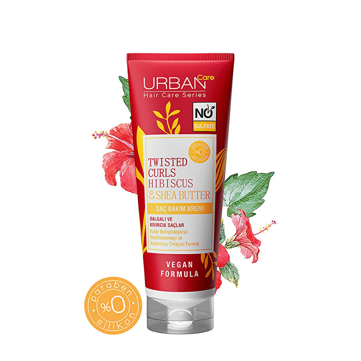 Urban Care Sulfate-Free Hair Care Cream for Curly Hair - Nourishing, Moisturizing, Vegan, 8.45 fl oz Urban Care Sulfate-Free Curly Hair Care Cream - 8.45 fl oz Hair care cream, Sulfate-free hair cream, Vegan hair products, Curly hair care, Natural hair moisturizer, Hibiscus hair care, Shea Butter hair care, Plant-based keratin, Hair nourishment, Moisturizing hair care, Frizz reduction, Curly hair solution, Vegan beauty products, Natural hair care, Sulfate-free hair care, Paraben-free hair care, Silicone-fre