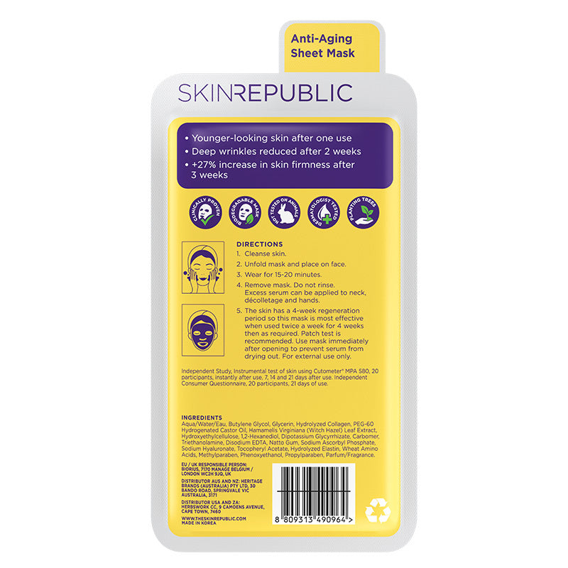 Skin Republic Collagen Infusion Face Mask for Firming 25 ml