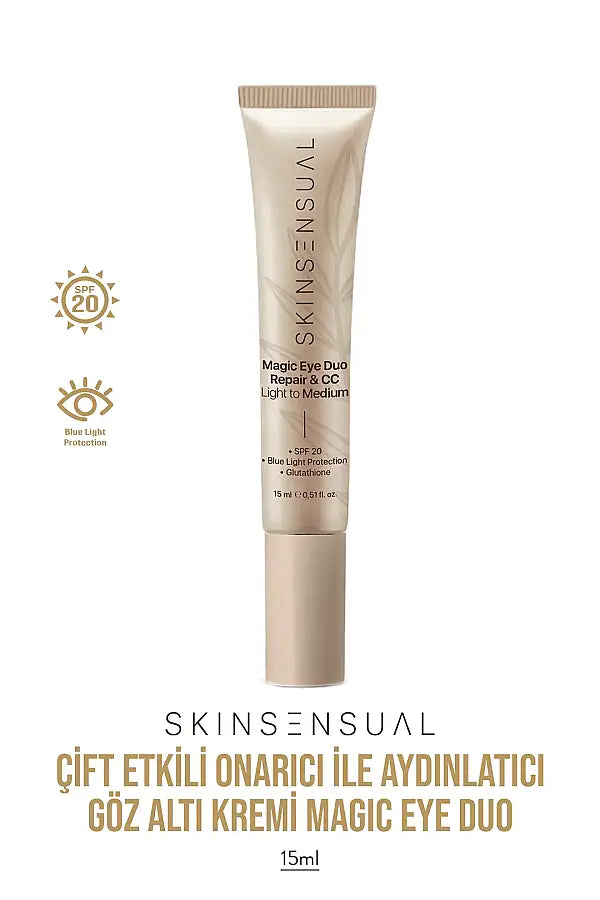 Skin Sensual Magic Eye Duo Repair & CC SPF 20 Light to Medium 15 ml