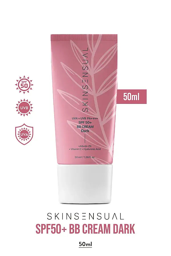 Skin Sensual SPF 50+ BB Cream Dark Tinted Sun Protection 50 ml
