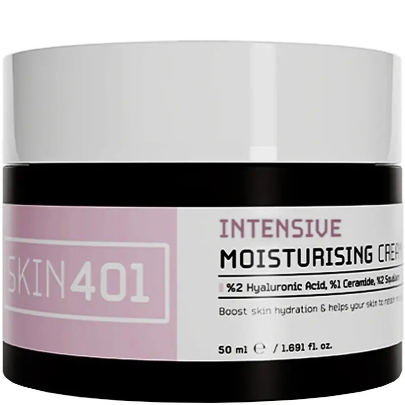 Skin401 Intensive Moisturising Cream with Hyaluronic Acid 50ml