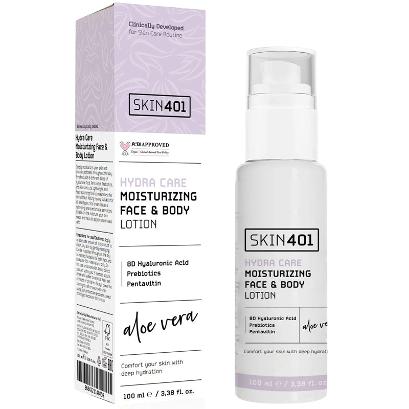 Skin401 Moisturizing Face &amp; Body Lotion with Hyaluronic Acid 100ml