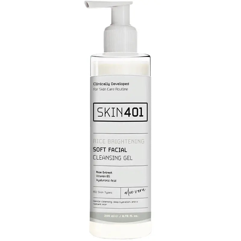 Skin401 Rice Brightening Soft Facial Cleansing Gel 200ml