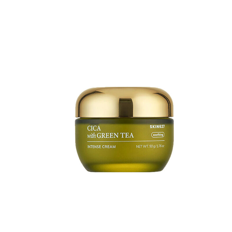 Skin627 Cica & Green Tea Intense Cream for Soothing 50g
