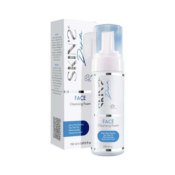 Skins Derm Face Cleansing Foam Purifying Daily Wash 150 ml