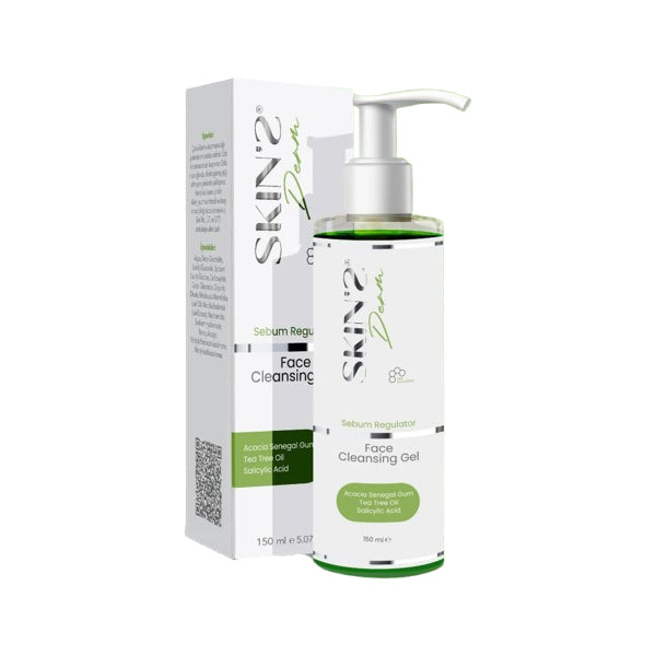 Skins Derm Sebum Regulator Face Cleansing Gel for Oily Skin 150 ml