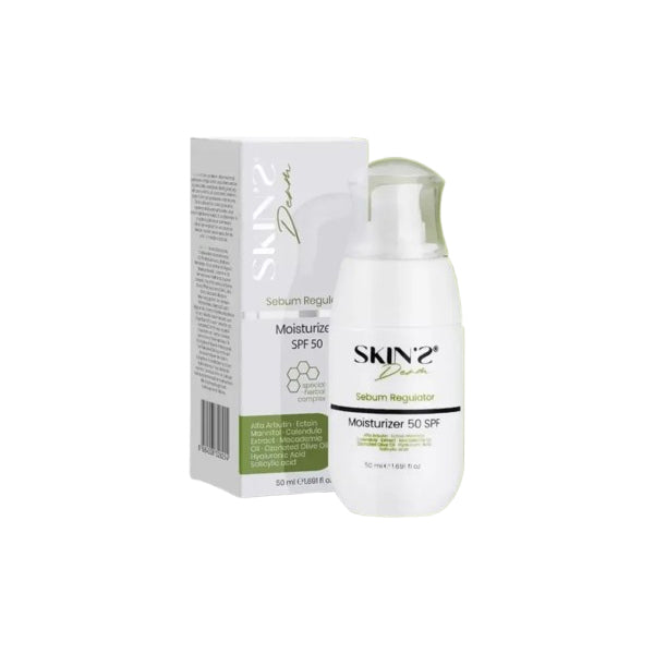 Skins Derm Sebum Regulator Moisturizing SPF50 Cream 50 ml