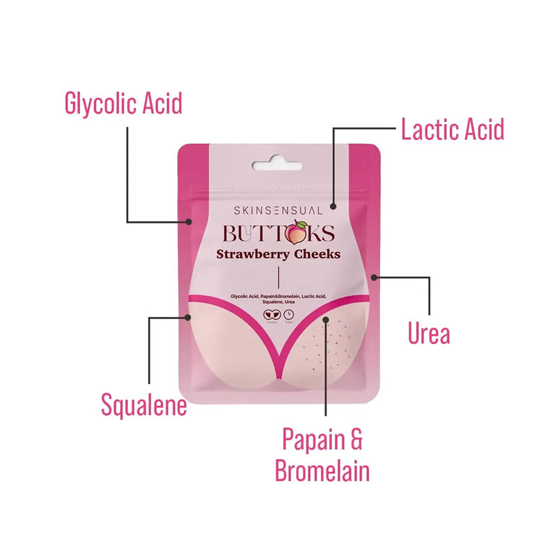 Skin Sensual Strawberry Cheeks Buttocks Body Mask 50 ml