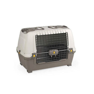 Skudo Car 90 Locked Dog Travel Crate for Vehicles 90x60x68 cm