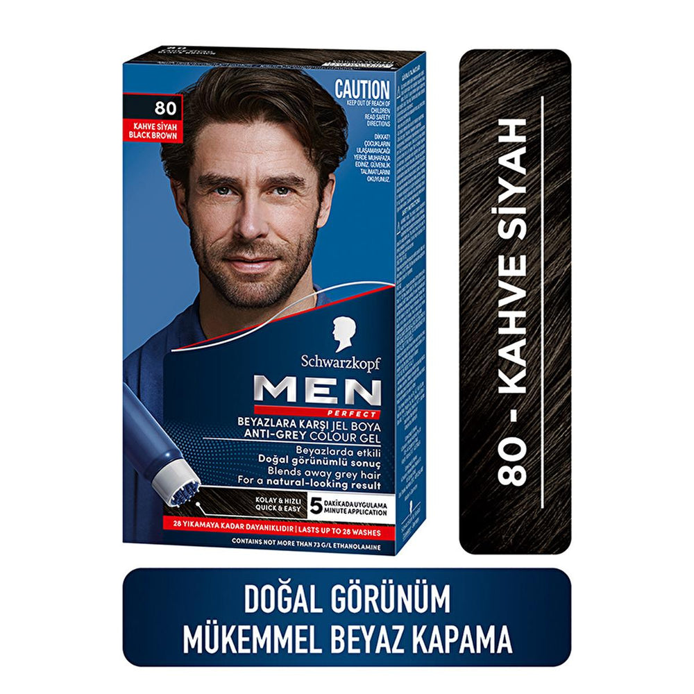 Men Perfect Hair Dye - Quick & Natural Looking Grey Hair Coverage for Men - view 4