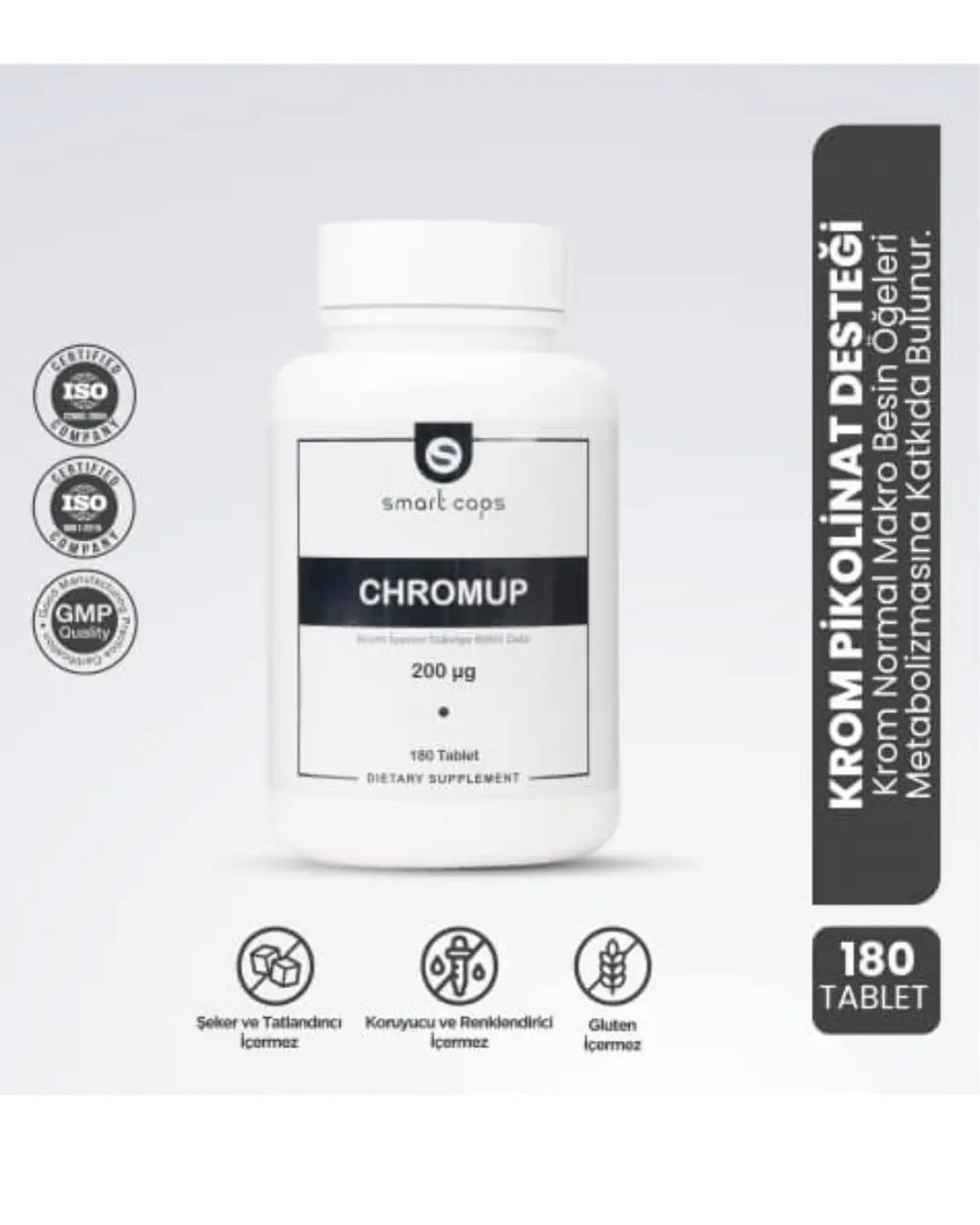 Smartcaps ChromUP Essential Mineral Support 180 Tablets