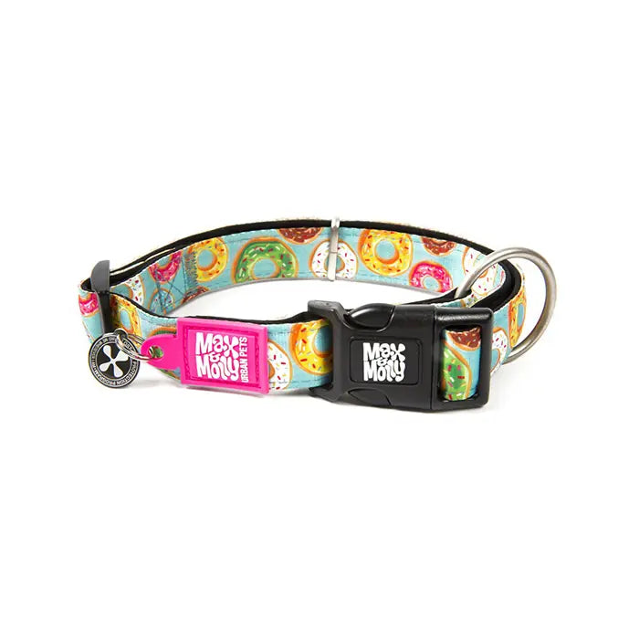 Max & Molly Smart ID Donuts Dog Collar Small