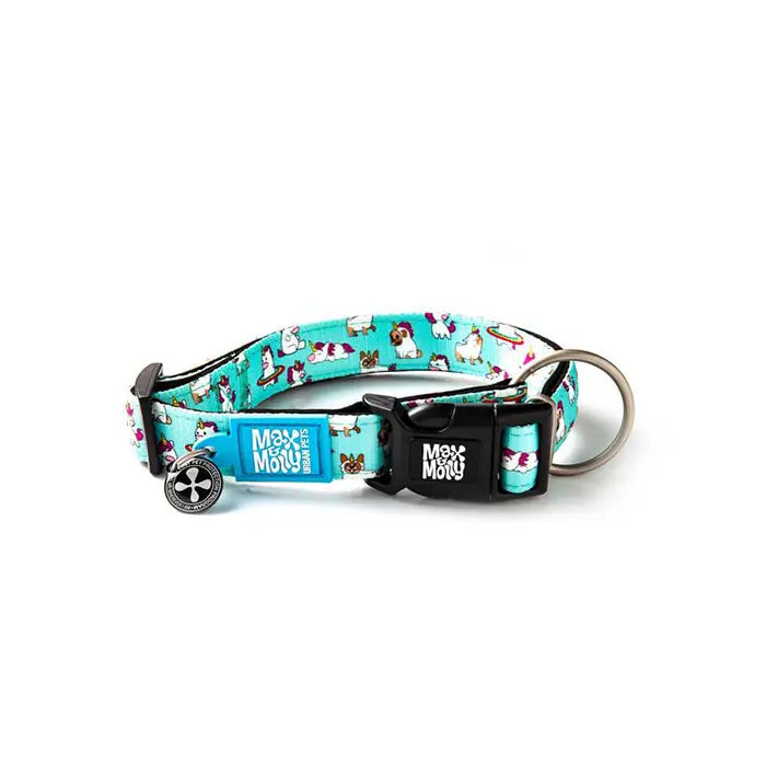 Max & Molly Smart ID Unicorn Dog Collar for Small Breeds X-Small